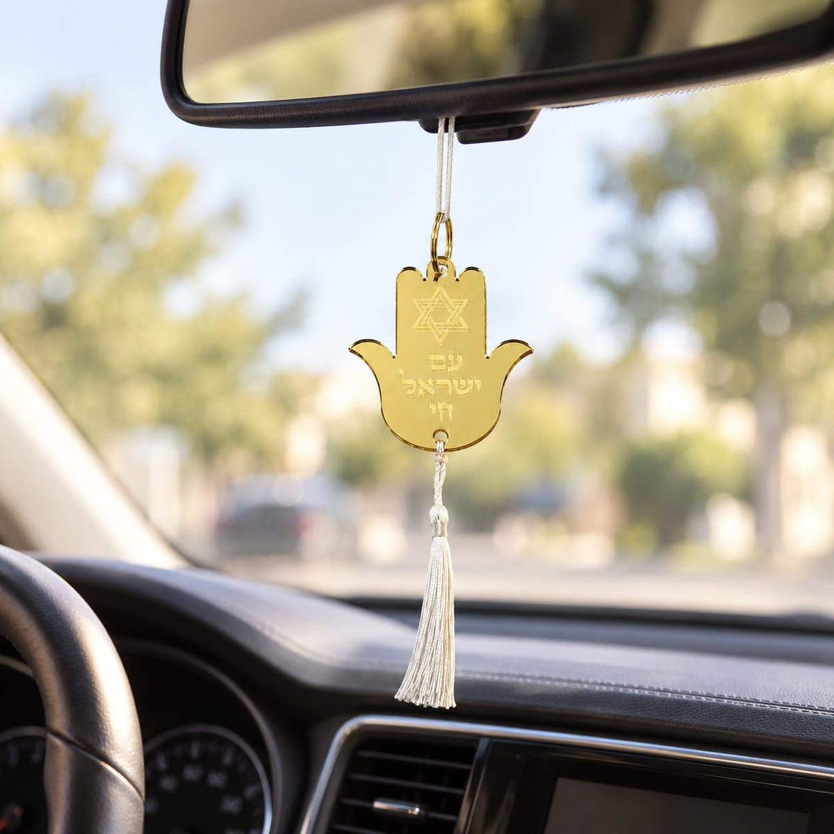 Hamsa Car Blessings – Jewish Car Decor