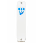 Genesis Classic Mezuzah for Door – Handmade Premium Clear Acrylic Case – Model LSN-10015