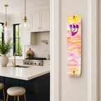 Genesis Classic Mezuzah for Door – Handmade Premium Clear Acrylic Case – Model LSN-10020