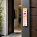 Genesis Classic Mezuzah for Door – Handmade Premium Clear Acrylic Case – Model LSN-10020
