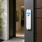 Genesis Classic Mezuzah for Door – Handmade Premium Clear Acrylic Case – Model LSN-10027