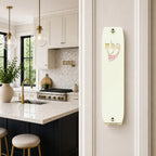 Genesis Classic Mezuzah for Door – Handmade Premium Clear Acrylic Case – Model LSN-10029