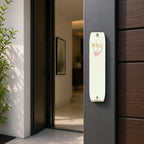 Genesis Classic Mezuzah for Door – Handmade Premium Clear Acrylic Case – Model LSN-10029