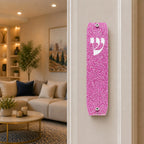 Genesis Classic Mezuzah for Door – Handmade Premium Clear Acrylic Case – Model LSN-10032