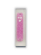 Genesis Classic Mezuzah for Door – Handmade Premium Clear Acrylic Case – Model LSN-10032