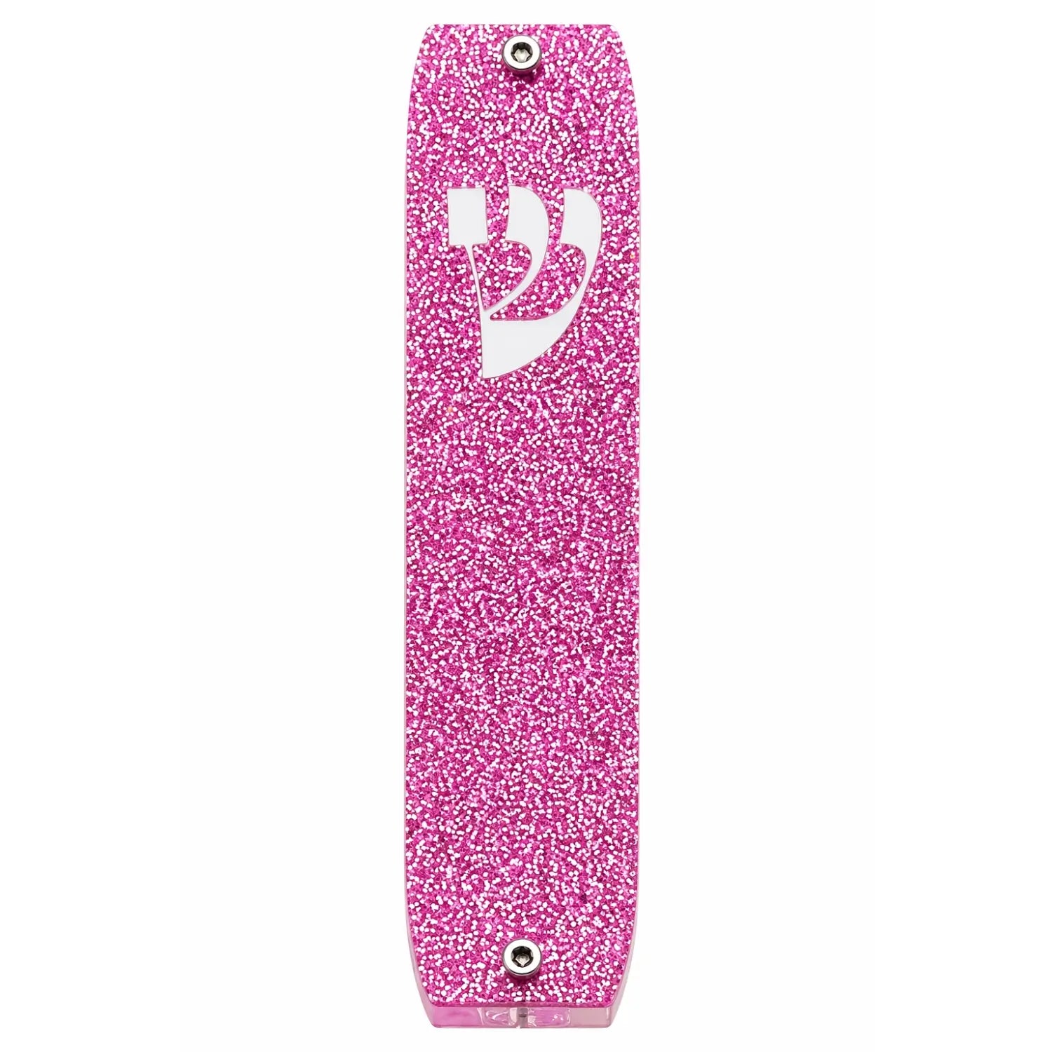 Genesis Classic Mezuzah for Door – Handmade Premium Clear Acrylic Case – Model LSN-10032