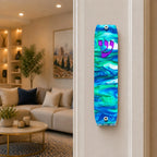 Genesis Classic Mezuzah for Door – Handmade Premium Clear Acrylic Case – Model LSN-10035