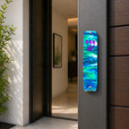 Genesis Classic Mezuzah for Door – Handmade Premium Clear Acrylic Case – Model LSN-10035