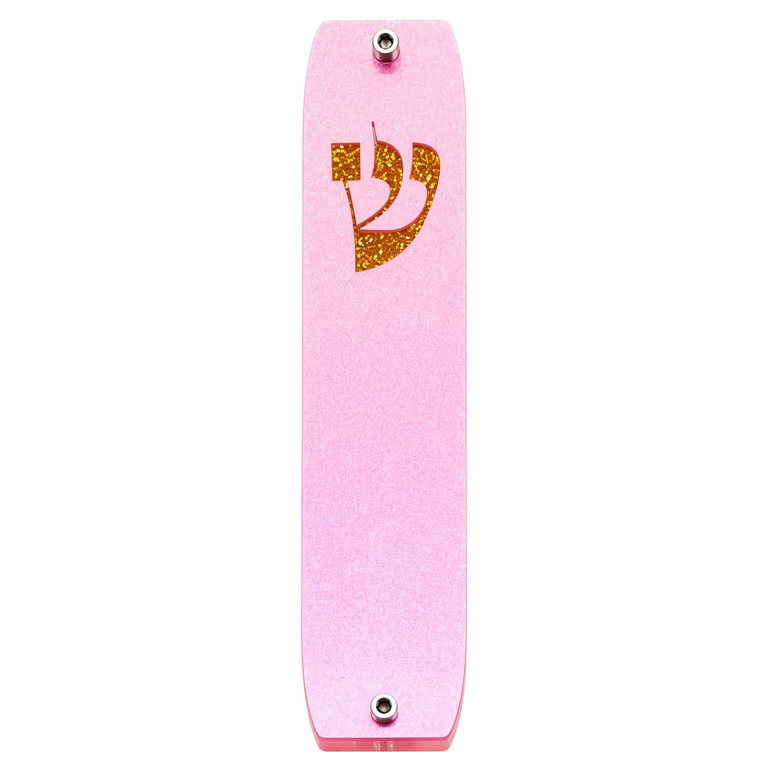 Genesis Classic Mezuzah for Door – Handmade Premium Clear Acrylic Case – Model LSN-10037