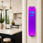 Genesis Classic Mezuzah for Door – Handmade Premium Clear Acrylic Case – Model LSN-10042