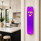 Genesis Classic Mezuzah for Door – Handmade Premium Clear Acrylic Case – Model LSN-10043
