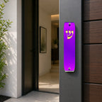 Genesis Classic Mezuzah for Door – Handmade Premium Clear Acrylic Case – Model LSN-10043
