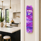 Genesis Classic Mezuzah for Door – Handmade Premium Clear Acrylic Case – Model LSN-10046