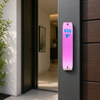 Genesis Classic Mezuzah for Door – Handmade Premium Clear Acrylic Case – Model LSN-10049