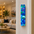 Genesis Classic Mezuzah for Door – Handmade Premium Clear Acrylic Case – Model LSN-10050