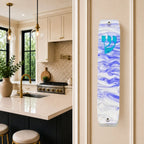 Genesis Classic Mezuzah for Door – Handmade Premium Clear Acrylic Case – Model LSN-10053