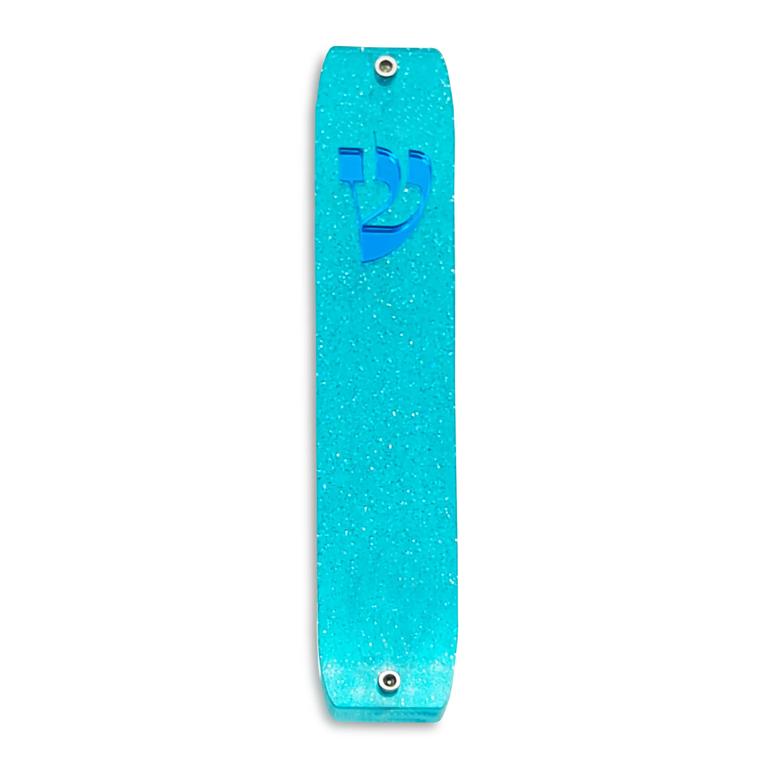 Genesis Classic Mezuzah for Door – Handmade Premium Clear Acrylic Case – Model LSN-10058