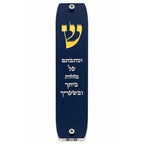 Genesis Classic Mezuzah for Door – Handmade Premium Clear Acrylic Case – Model LSN-10060