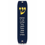 Genesis Classic Mezuzah for Door – Handmade Premium Clear Acrylic Case – Model LSN-10061