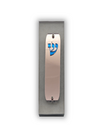 Genesis Classic Mezuzah for Door – Handmade Premium Clear Acrylic Case – Model LSN-10066