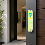 Genesis Classic Mezuzah for Door – Handmade Premium Clear Acrylic Case – Model LSN-10068