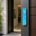 Genesis Classic Mezuzah for Door – Handmade Premium Clear Acrylic Case – Model LSN-10069