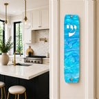 Genesis Classic Mezuzah for Door – Handmade Premium Clear Acrylic Case – Model LSN-10069