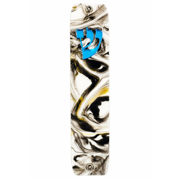 Genesis Classic Mezuzah for Door – Handmade Premium Clear Acrylic Case – Model LSN-10070