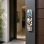 Genesis Classic Mezuzah for Door – Handmade Premium Clear Acrylic Case – Model LSN-10070