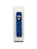 Genesis Classic Mezuzah for Door – Handmade Premium Clear Acrylic Case – Model LSN-10071