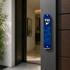 Genesis Classic Mezuzah for Door – Handmade Premium Clear Acrylic Case – Model LSN-10071