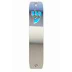 Genesis Classic Mezuzah for Door – Handmade Premium Clear Acrylic Case – Model LSN-10073