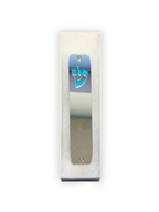 Genesis Classic Mezuzah for Door – Handmade Premium Clear Acrylic Case – Model LSN-10073