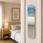 Genesis Classic Mezuzah for Door – Handmade Premium Clear Acrylic Case – Model LSN-10073