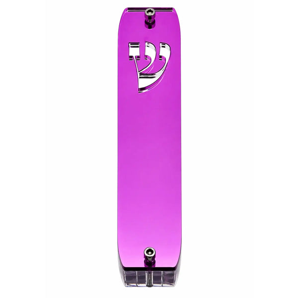 Genesis Classic Mezuzah for Door – Handmade Premium Clear Acrylic Case – Model LSN-10074