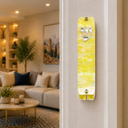 Genesis Classic Mezuzah for Door – Handmade Premium Clear Acrylic Case – Model LSN-10076