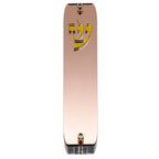 Genesis Classic Mezuzah for Door – Handmade Premium Clear Acrylic Case – Model LSN-10077