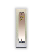 Genesis Classic Mezuzah for Door – Handmade Premium Clear Acrylic Case – Model LSN-10077