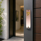 Genesis Classic Mezuzah for Door – Handmade Premium Clear Acrylic Case – Model LSN-10077