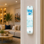 Genesis Classic Mezuzah for Door – Handmade Premium Clear Acrylic Case – Model LSN-10079