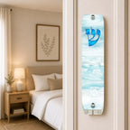 Genesis Classic Mezuzah for Door – Handmade Premium Clear Acrylic Case – Model LSN-10079
