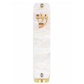 Genesis Classic Mezuzah for Door – Handmade Premium Clear Acrylic Case – Model LSN-10081