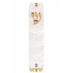 Genesis Classic Mezuzah for Door – Handmade Premium Clear Acrylic Case – Model LSN-10081