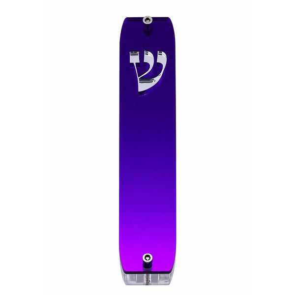 Genesis Classic Mezuzah for Door – Handmade Premium Clear Acrylic Case – Model LSN-10083