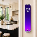 Genesis Classic Mezuzah for Door – Handmade Premium Clear Acrylic Case – Model LSN-10083