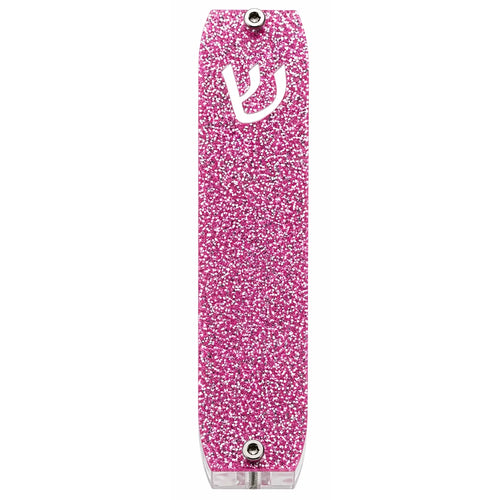 Genesis Small Mezuzah for Door – Handmade Premium Clear Acrylic Case – Model LSN-20027