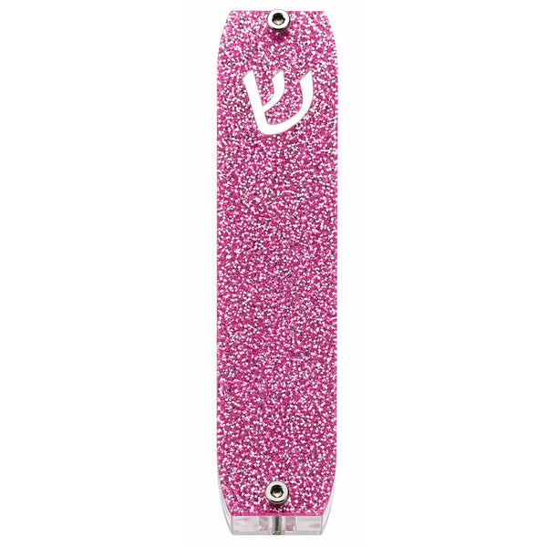 Genesis Small Mezuzah for Door – Handmade Premium Clear Acrylic Case – Model LSN-20027