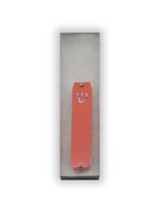 Genesis Small Mezuzah for Door – Handmade Premium Clear Acrylic Case – Model LSN-20032
