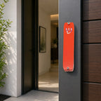 Genesis Small Mezuzah for Door – Handmade Premium Clear Acrylic Case – Model LSN-20032
