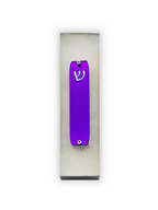 Genesis Small Mezuzah for Door – Handmade Premium Clear Acrylic Case – Model LSN-20033